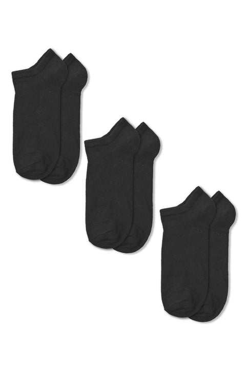 Identic Men's Premium Low Cut Socks - Pack Of 3