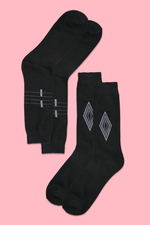 Men's Kielce Dress Socks - Pack Of 2 Pairs