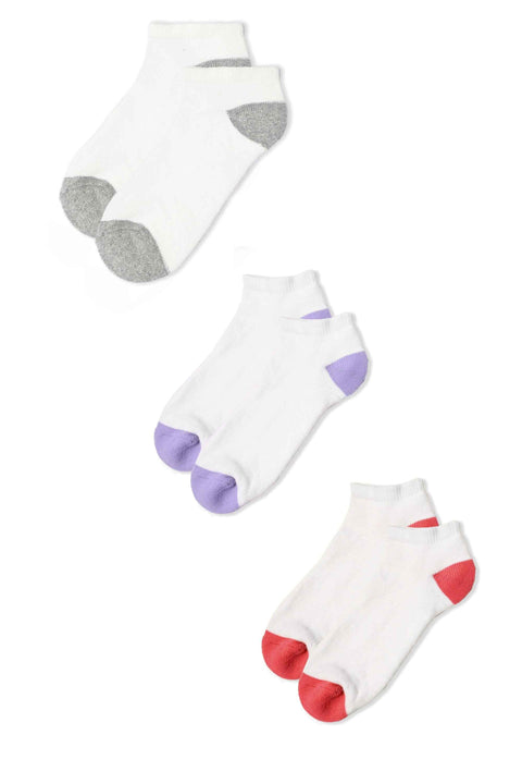 Identic Men's Low Cut Terry Socks - Pack Of 3