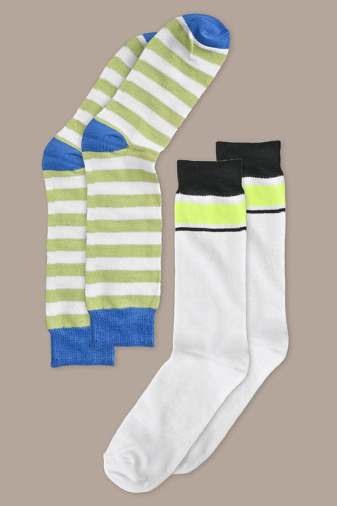 Men's Champion Embroidered Crew Socks - Pack Of 2 Pairs